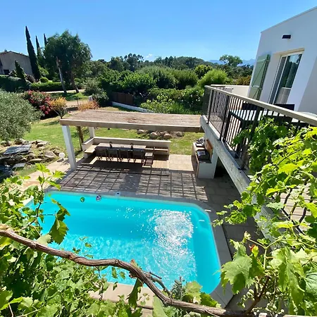 Vila Bord De Avec Piscine 200 Metres Zonza